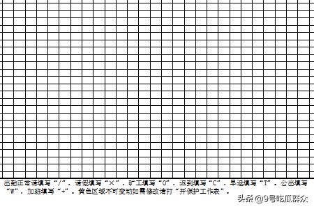 如何制作自动计算考勤表?