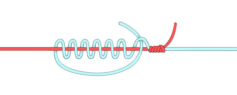 两根鱼线连接方法